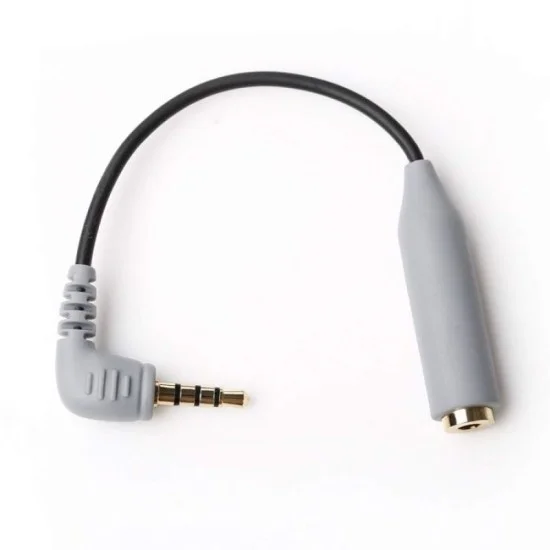 BOYA Smartphone Adapter (TRS to TRRS) - Black